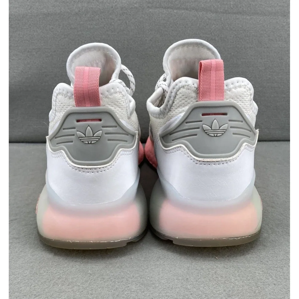 Adidas Women's ZX 2K BOOST W FY2013 Running Shoes in Grey Size 8 - Picture 4 of 8